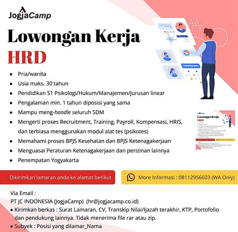 contoh Kualifikasi staff HRD